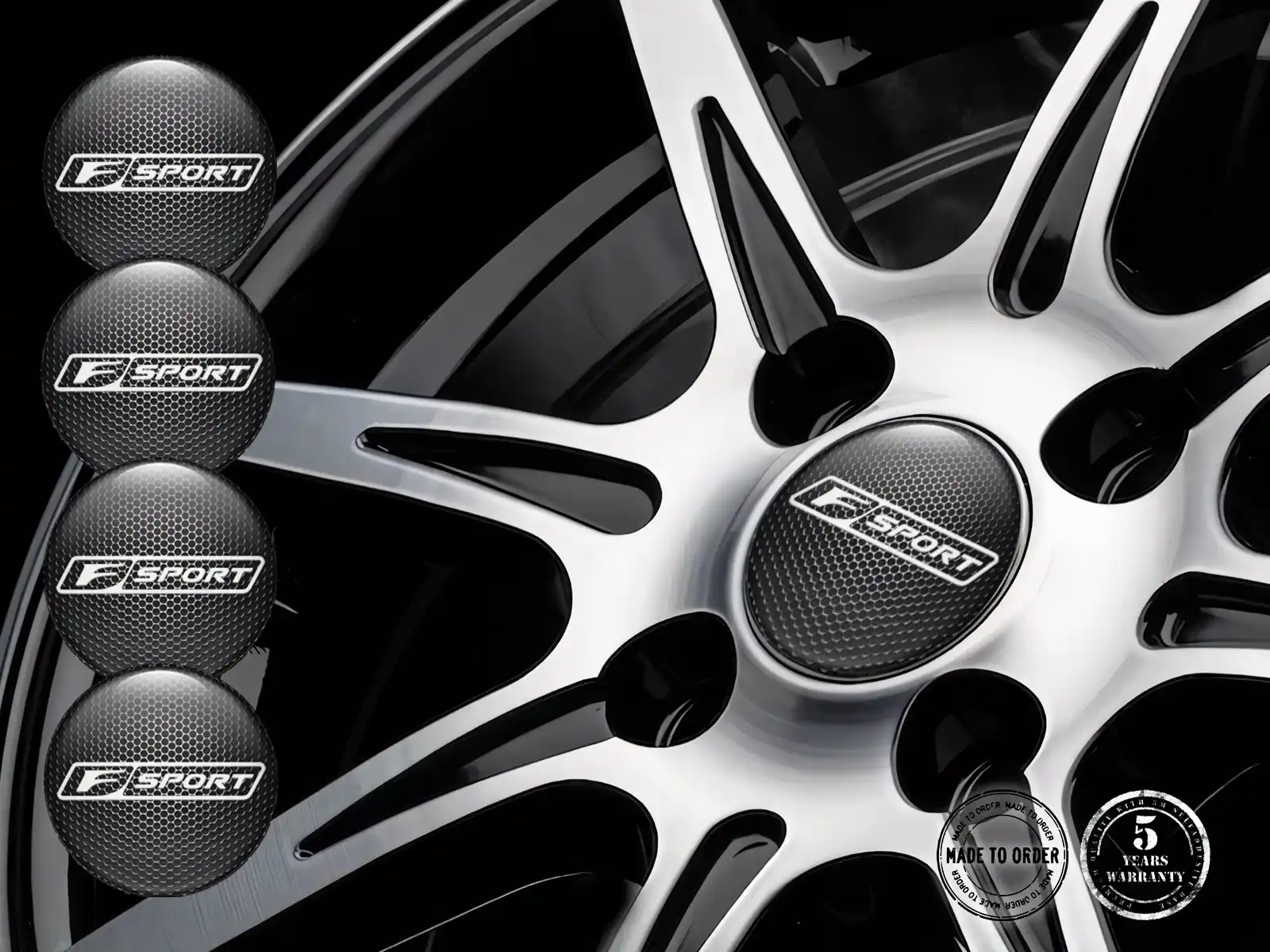 Lexus Pegatinas de Cúpula Estilo Emblemas de Aro de Lujo